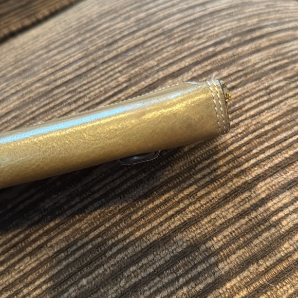 Samantha Thavasa Long Wallet Beige petit choice Patent Leather, Ingrained Gold - Picture 11 of 11